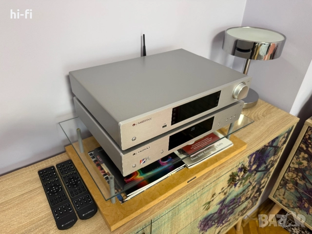 Cambridge Audio CXN + Cambridge Audio CXC / Streamer DAC + CD Transport, снимка 4 - Аудиосистеми - 52879831