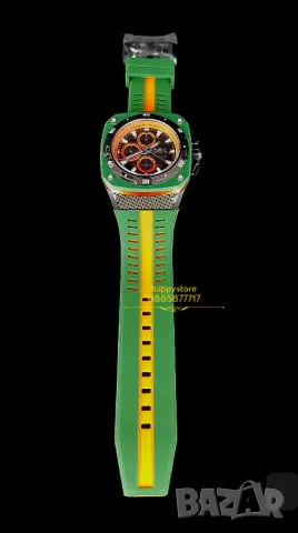 часовник INVICTA Speedway Orange/Green 54 mm, Инвикта нов , снимка 1 - Мъжки - 47161236