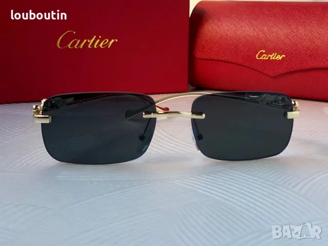 Cartier 2024 мъжки слънчеви очила дамски унисекс 4 цвята, снимка 11 - Слънчеви и диоптрични очила - 48016813