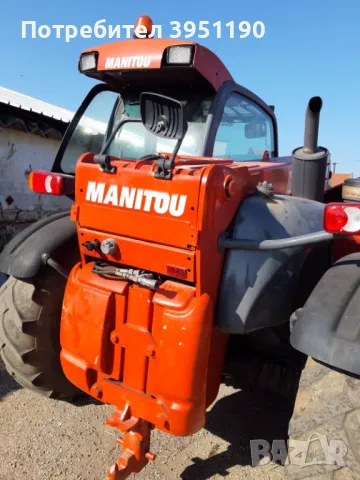 Телескопичен товарач Manitou, снимка 6 - Селскостопанска техника - 46845731