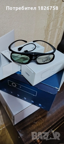 3D Андроид проектор + екран, снимка 12 - Плейъри, домашно кино, прожектори - 52619377