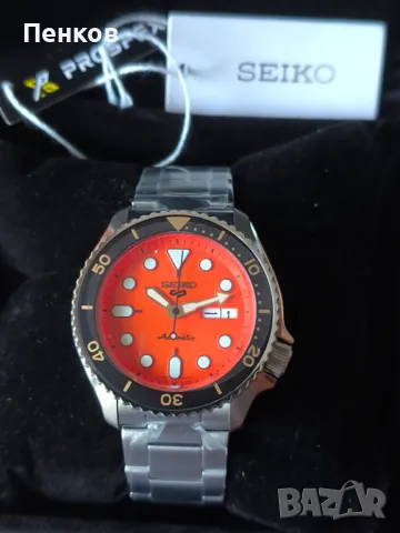 SEIKO SPORTS ORANGE, снимка 2 - Мъжки - 47125729