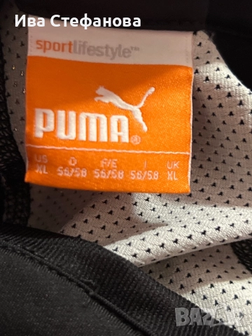 Уникална еластична  нова оригинална черна спортна блуза дишаща материя Пума Puma , снимка 4 - Спортни дрехи, екипи - 51700336