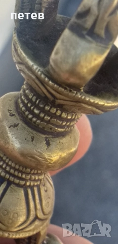 Бронзов тибетски   ритуален амулет., снимка 9 - Антикварни и старинни предмети - 51463790
