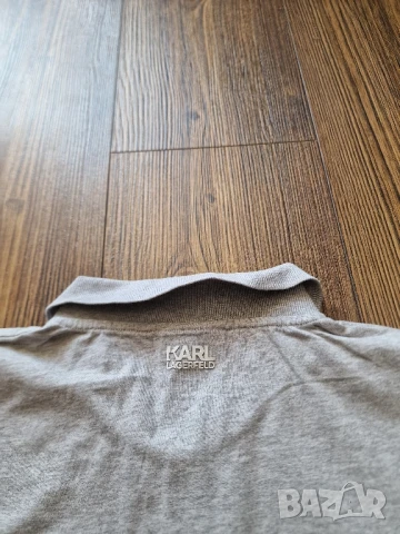 Страхотна мъжка тениска KARL LAGERFELD размер L , снимка 7 - Тениски - 51403985