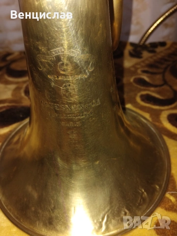 Стара  флигорна , снимка 3 - Антикварни и старинни предмети - 53326127