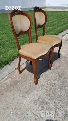 Столове ретро -2бр.№062, снимка 2 - Столове - 50184331
