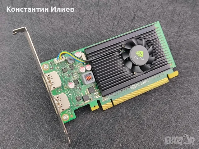 Nvidia NVS 310, 512 MB DDR3, 64-bit, 2 DisplayPort, PCI Express 2.0 x16, Low Form Factor
 , снимка 5 - Видеокарти - 46846745