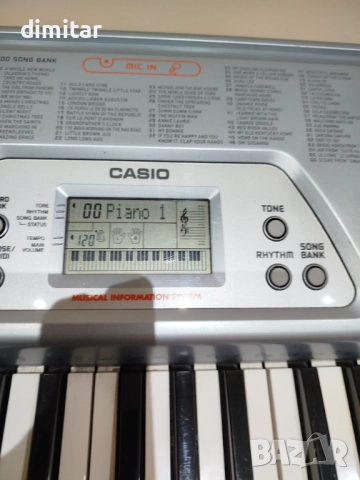 Синтезатор CASIO CTK -491, снимка 3 - Синтезатори - 52558087