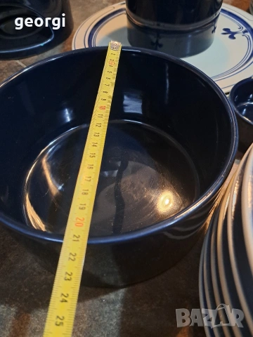 керамичен сервиз Rosenthal Siena blue 33/3,4, снимка 9 - Сервизи - 53409642