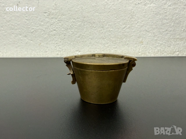 Комплект бронзови гнездови тежести. №7827, снимка 9 - Антикварни и старинни предмети - 53069711