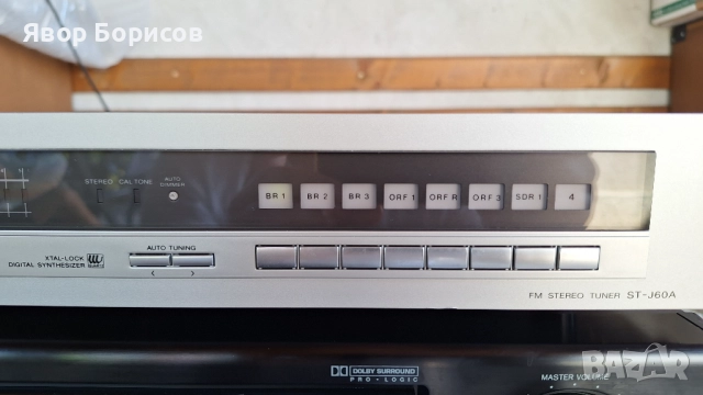 Sony ST-J60A Hi-Fi тунер – перфектно състояние, Япония, снимка 5 - Ресийвъри, усилватели, смесителни пултове - 51947448