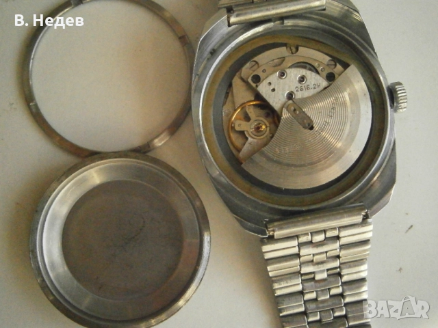 POLJOT automatic, 23 jewels, made in USSR, case 37mm, TOP!, снимка 9 - Мъжки - 52735237