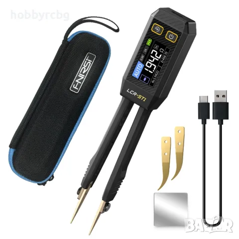 Мултиметър LCR тестер тип пинсета за SMD елементи с много възможности, снимка 4 - Други инструменти - 49928106