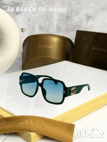 Слънчеви очила с UV400 защита с калъф и кутия Gucci😎🕶 Различни цветове 😎🕶 Код D434, снимка 3 - Слънчеви и диоптрични очила - 46645616