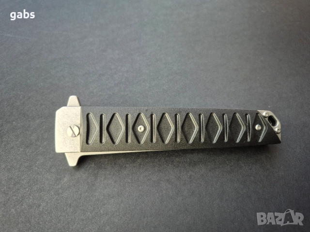 Сгъваем нож BRUTALICA BADYUK Tanto Black Stonewash, снимка 4 - Ножове - 52923062