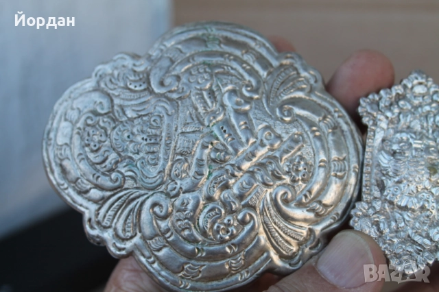 Сребърни пафти, снимка 14 - Антикварни и старинни предмети - 52367237