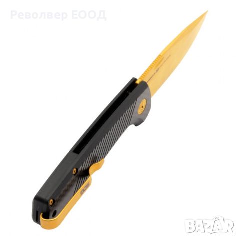 Сгъваем нож SOG Terminus SJ LTE, в цвят Carbon/Gold - 7,37 см, снимка 5 - Ножове - 45268214