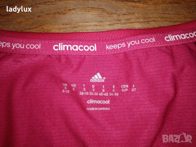 Adidas ClimaCool, Оригинал, Размер S. Код 2223, снимка 5 - Тениски - 45484082