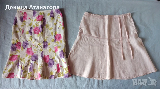 Къси и дълги поли различни материи и цветове размер М