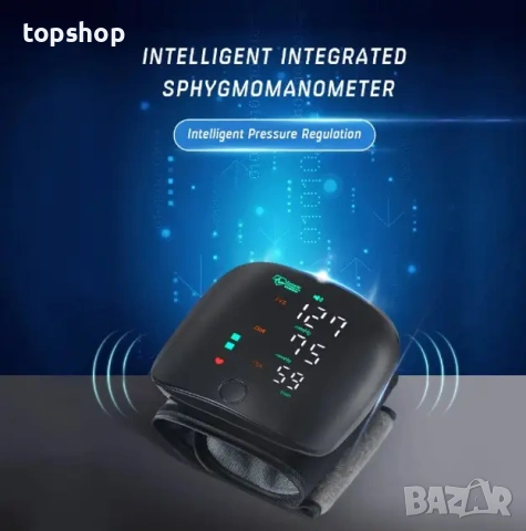 Смарт Апарат за Кръвно налягане за Китка Besting WEB 506 – Сензорен екран и USB, снимка 2 - Медицинска апаратура - 53264120