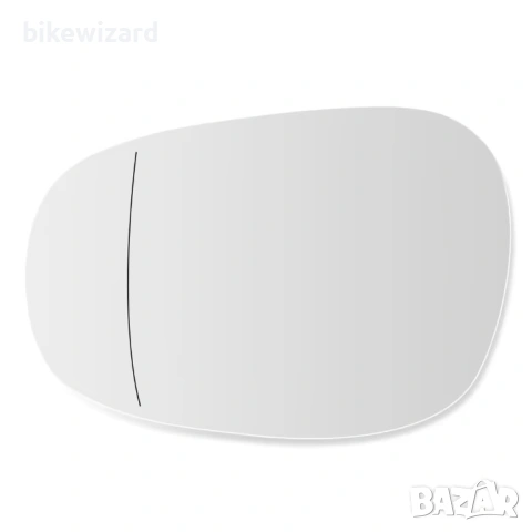 ENZEAL Отопляемо стъкло за ляво странично огледало за BMW 1/3 серия E81-E93 2009-2012 – Ляво НОВО