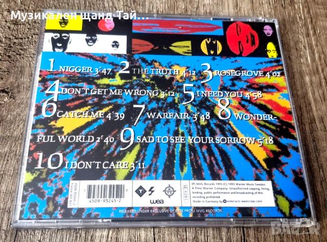 Компакт Дискове - Рок - Метъл: Clawfinger – Deaf Dumb Blind, снимка 2 - CD дискове - 54206122