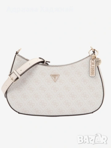 Бяла чанта Guess, снимка 2 - Чанти - 54020828
