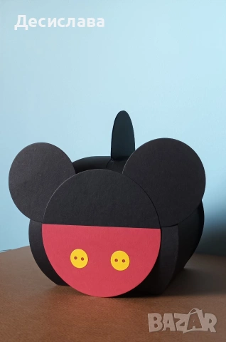 Големи кутии-кошнички Мики/Мини Маус , снимка 4 - Декорация за дома - 53029474