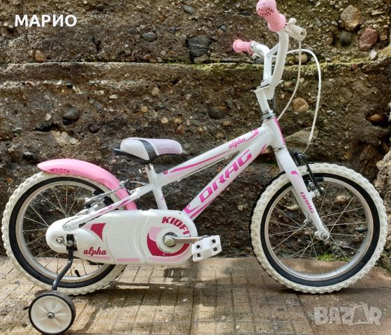Алуминиев 16 Цола Детски велосипед Drag Alpha girl Отличен