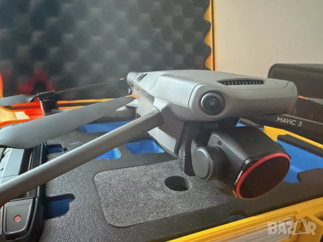 DJI Mavic 3 с DroneHacks NFZ/Altitude/FCC, DJI RC Pro Remote, FreeWell ND Filters, BW куфар НОВ, снимка 6 - Дронове и аксесоари - 52243991