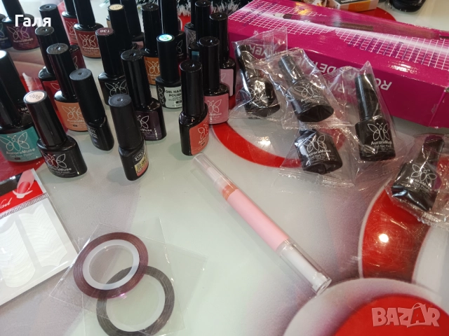 Комплект гел лакове/uv led лампа/ел.пила, снимка 3 - Продукти за маникюр - 52902744