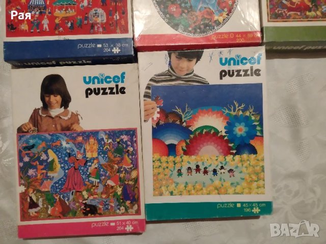 Unicef Puzzle пъзел / пъзели 5 броя, снимка 4 - Колекции - 50739310