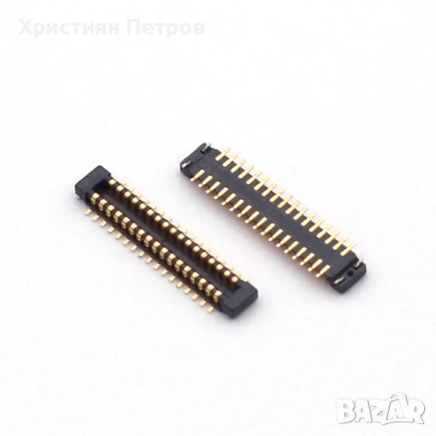 Конектор / Букса 34 pin женски на дънната платка за Samsung Galaxy A11 А115, снимка 1 - Резервни части за телефони - 46592438