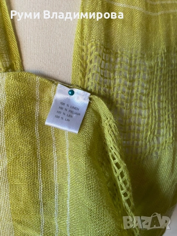 Шал с лен/ различни видове, снимка 15 - Шалове - 45423454