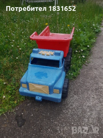 Стар  детски  камион, снимка 3 - Колекции - 50505851