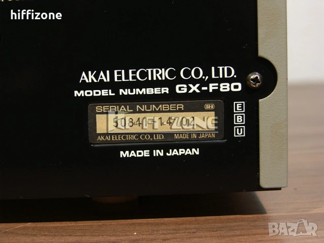 ДЕК Akai gx-f80, снимка 9 - Декове - 54287729