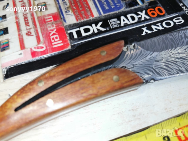 НОЖ С ДЪРВЕНА ДРЪЖКА И ВРЪВ 2102261612, снимка 13 - Ножове - 53573520