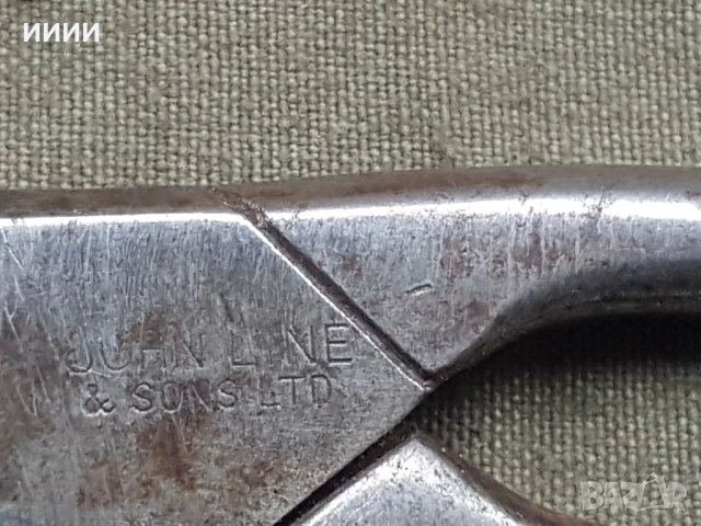 Шивашка ножица британска, снимка 3 - Антикварни и старинни предмети - 52379042