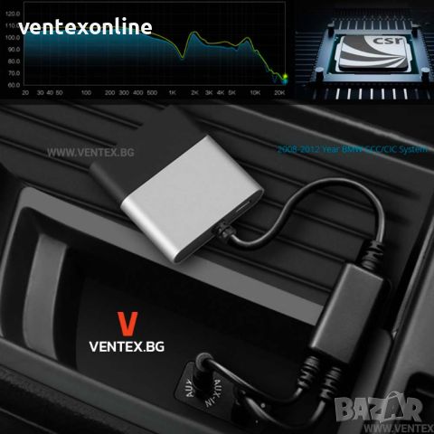 YATOUR Bluetooth 5.0 адаптер за BMW навигационна система ССС и СIС от 2008 до 2012 година, снимка 4 - Аксесоари и консумативи - 46441209