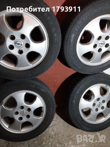 Алуминиеви джанти с гуми за Опел Вектра Б,15 цола.
