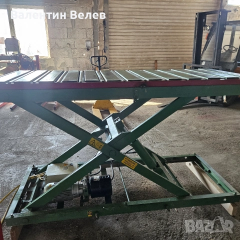 хидравлична рампа дължина 2000мм.ширина 800мм.височина 1150мм.тонаж 1500 кг., снимка 3 - Други машини и части - 53784541