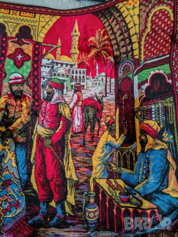 Килим, кавьор за стена, ориенталски мотив. , снимка 5 - Декорация за дома - 51798869