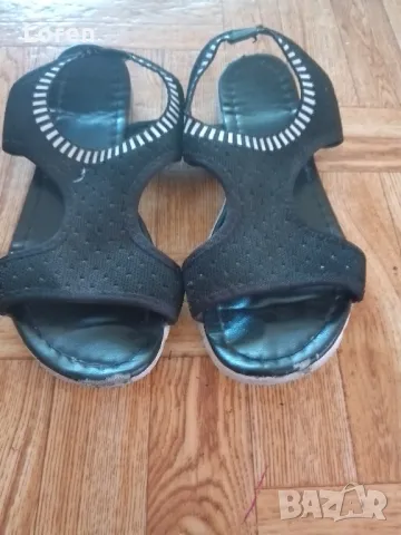 Подарявам!Сандали от плат , снимка 3 - Сандали - 49706645