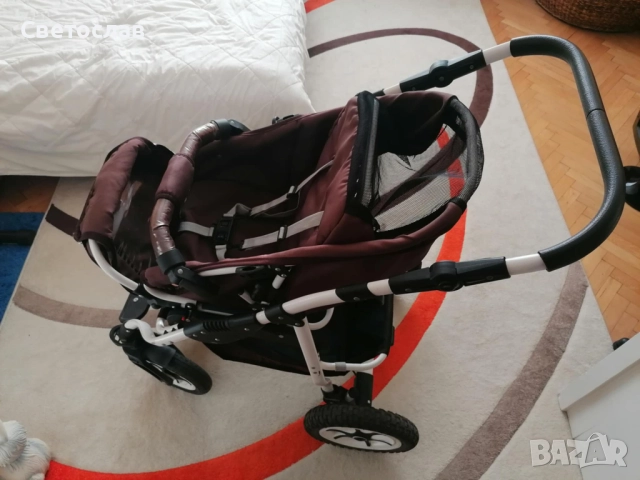 Бебешка детска количка Bellami, снимка 3 - Детски колички - 51659083