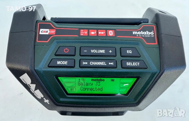 Metabo R 12-18 DAB+ BT - Акумулаторно радио като нов!, снимка 2 - Други инструменти - 53189945