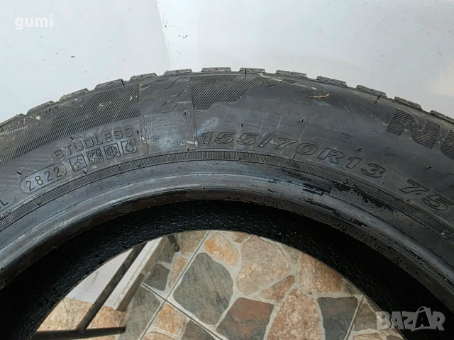 1бр всесезонна гумa 155/70/13 NEXEN L04851 , снимка 3 - Гуми и джанти - 53378970