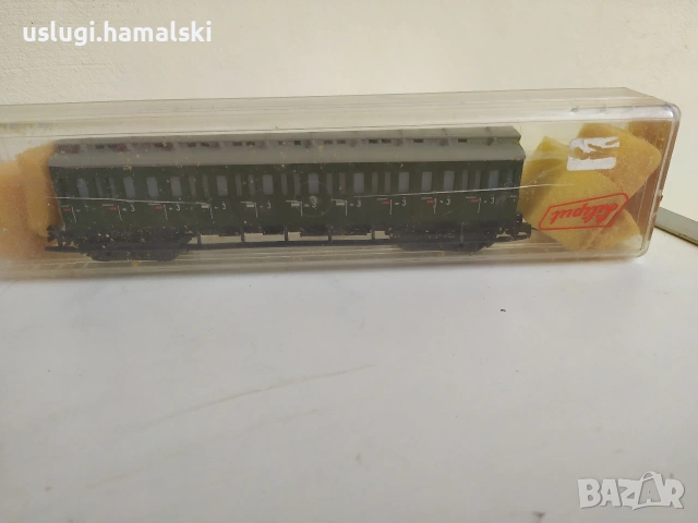 Стара играчка вагон/влакче, снимка 3 - Антикварни и старинни предмети - 53593782