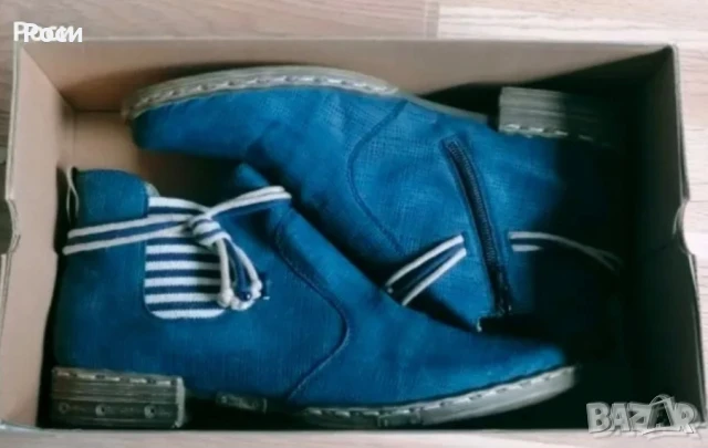 Боти RIEKER 42н, снимка 2 - Дамски боти - 51335403