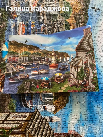 Пъзел Gibsons 1000 части , снимка 2 - Игри и пъзели - 54103343